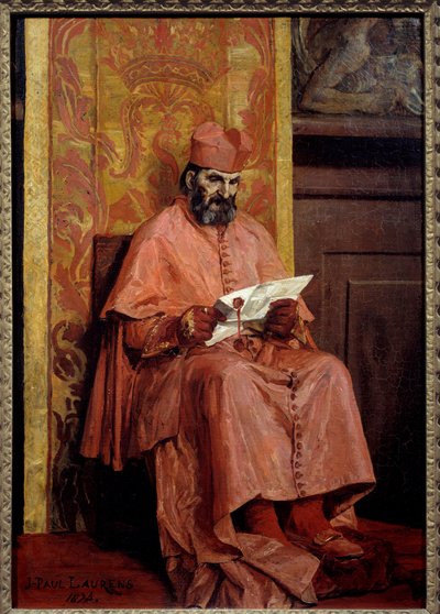 The Cardinal by Jean Paul Laurens