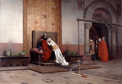 The Excommunication of Robert the Pious, 1875 by Jean Paul Laurens