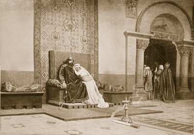 The Excommunication of Robert the Pious, Illustration from 