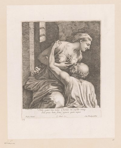 Cimon and Pero by Jean Pesne