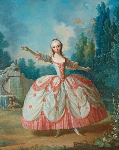 Portrait of Barbara Campanini 1721-1799, Known as La Barbarina, 1721 by Jean Philippe Delaroche