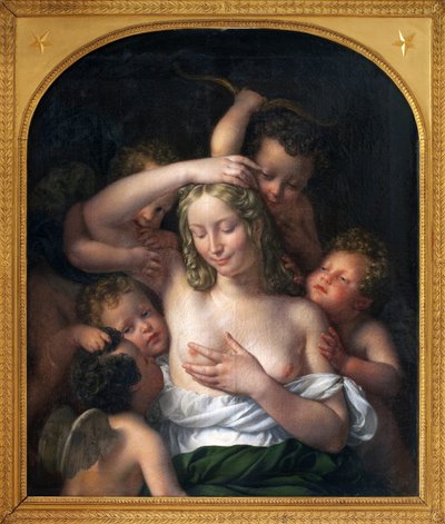 Nymph and Love by Jean Pierre Granger