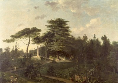 The Cedar of Lebanon in the Jardin des Plantes by Jean Pierre Houel