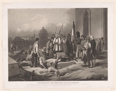 Funeral of Victims of the July Revolution by Jean Pierre Marie Jazet