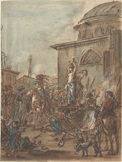 Olindo and Sophronia Saved by Clorinda by Jean Pierre Norblin