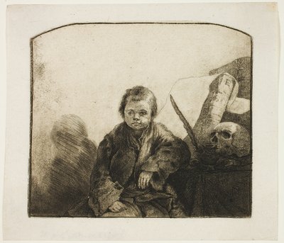 The Little Philosopher by Jean Pierre Norblin de La Gourdaine
