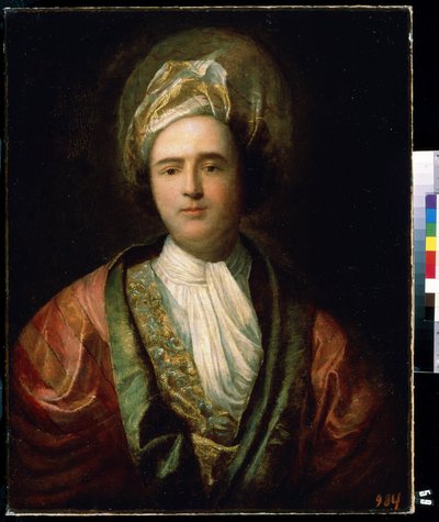 Portrait of an Actor in Oriental Costume by Jean Ranc