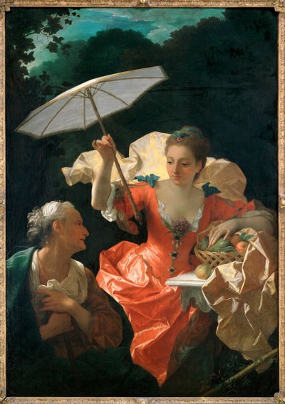 Vertumnus and Pomona by Jean Ranc