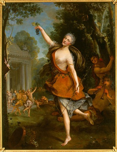 Françoise Prévost as Philomèle in the Opera by Louis Lacoste by Jean Raoux