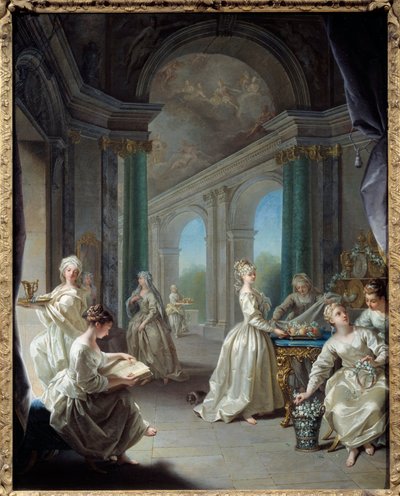 Modern Virgins by Jean Raoux
