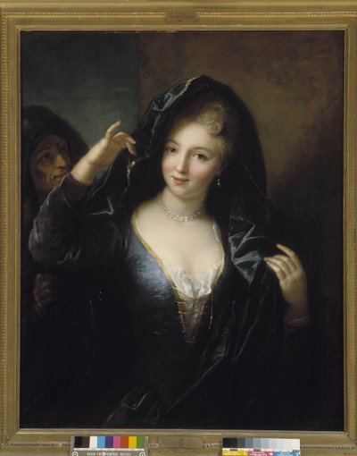 Young Girl at the Pearl Necklace by Jean Raoux