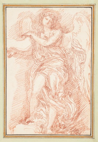Angel with Large Wings by Jean Robert Ango