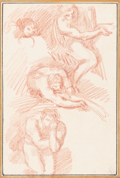 Figures from Last Judgment by Jean Robert Ango