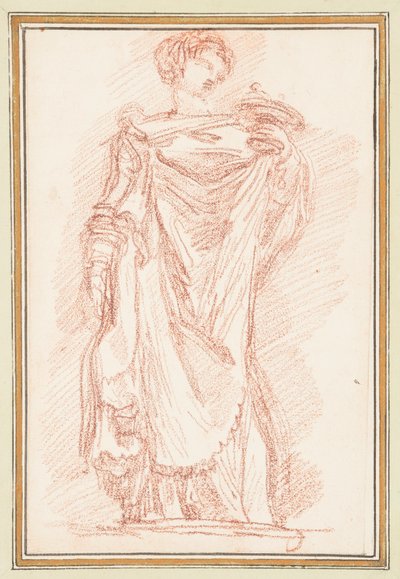 Standing Male Figure in Chiton by Jean Robert Ango