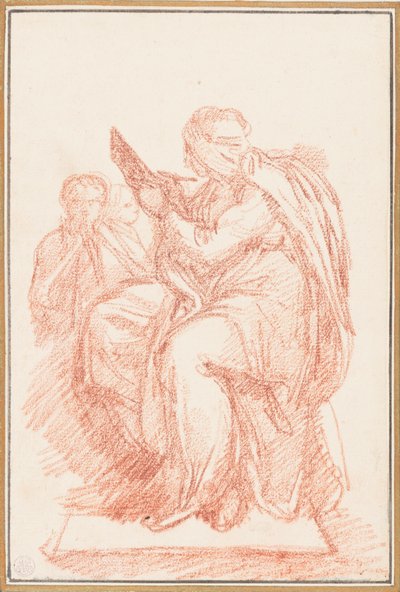 The Persian Sibyl from Sistine Chapel Ceiling by Jean Robert Ango