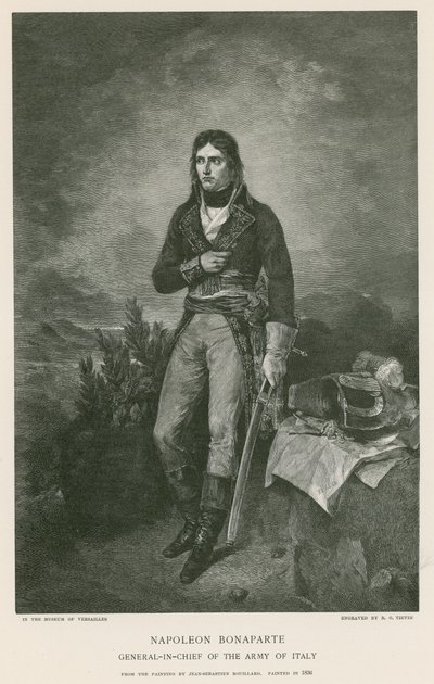 Napoleon Bonaparte by Jean Sebastien Rouillard
