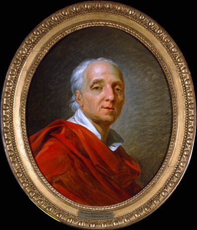 Denis Diderot, 18th century French man of letters and encyclopaedist by Jean Simon Berthelemy
