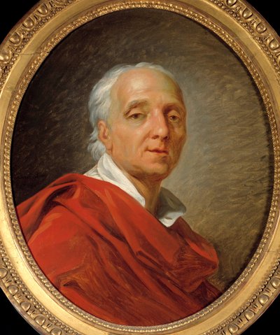 Portrait of Denis Diderot (1713-1784) by Jean Simon Berthelemy