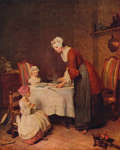 Grace or Le Bénédicité, c1740 by Jean Baptiste Simeon Chardin