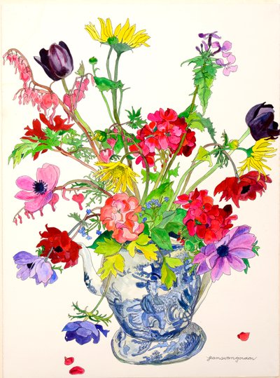 Spring in an Old English Pitcher by Jean Swan Gordon