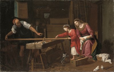 The Holy Family in the Carpenter
