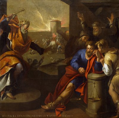 The Judgment of Horace by Jean Tassel