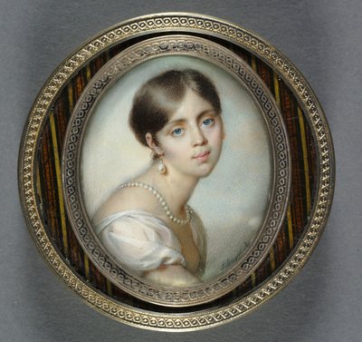 Portrait of a Young Woman in White, 1805 by Jean Urbain Guerin