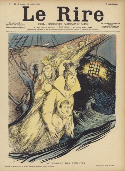 Illustration for Le Rire by Jean Veber
