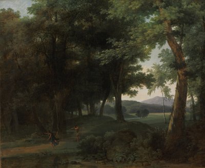 A Forest with Apollo and Daphne, 1810 by Jean Victor Bertin