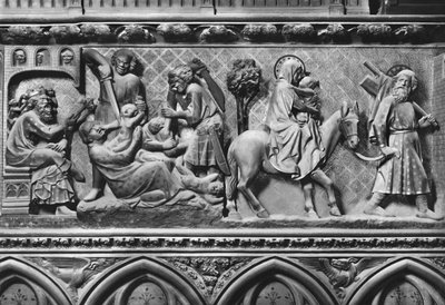 Cathedral, Interior, Choir Screen, Massacre of Innocents and Flight into Egypt by Jean and Jean Le Boutellier Ravy