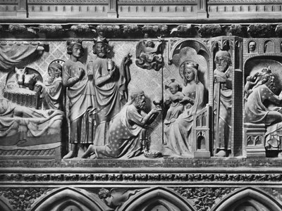 Cathedral, Interior, Choir Screen, Nativity, Adoration of the Magi by Jean and Jean Le Boutellier Ravy