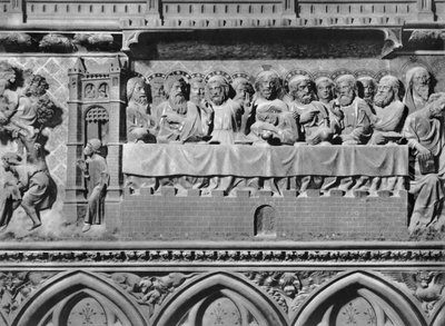 Cathedral, Interior, Choir Screen, the Last Supper by Jean and Jean Le Boutellier Ravy