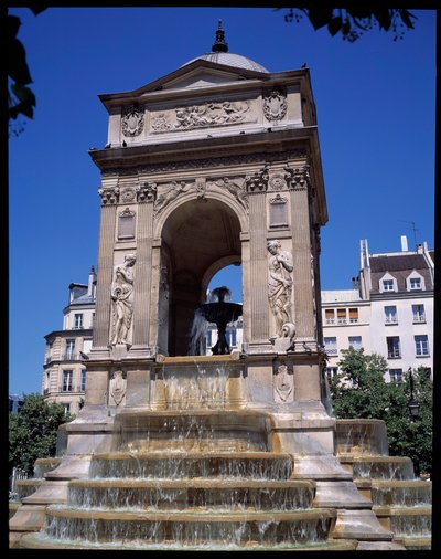View of the Fountain of the Innocents by Jean and Lescot Pierre Goujon