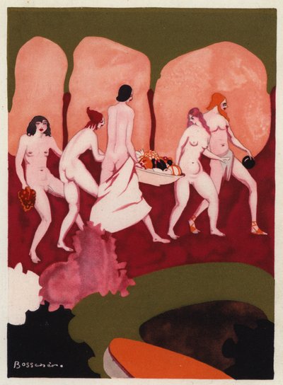 The Love Books of Ovid: Captives in Thy Train, Youths and Maidens Shall Follow by Jean de Bosschere