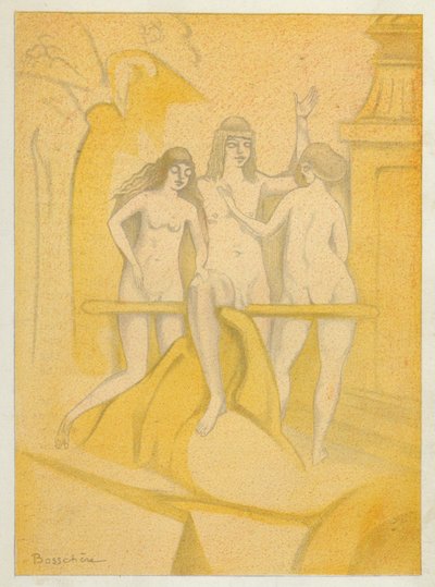 The Love Books of Ovid: Happy is He Who Dies in the Lists of Love by Jean de Bosschere