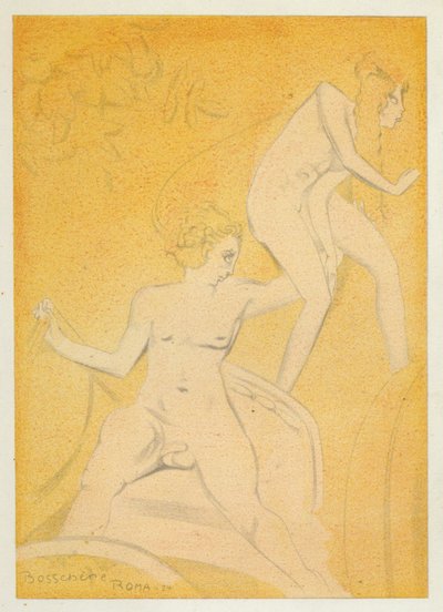 The Love Books of Ovid: When Bacchus Bore Her Away in His Chariot by Jean de Bosschere