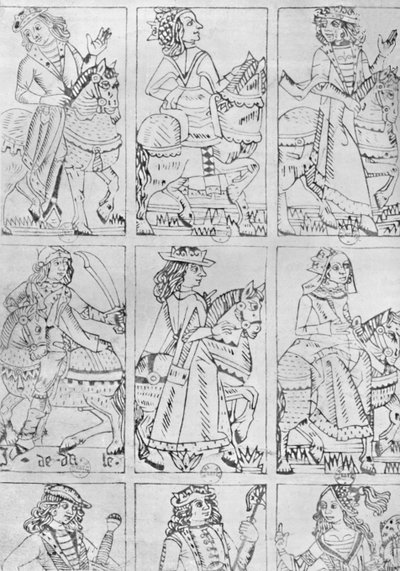 Lyonnese Playing Cards of the Fifteenth Century by Jean de Dale