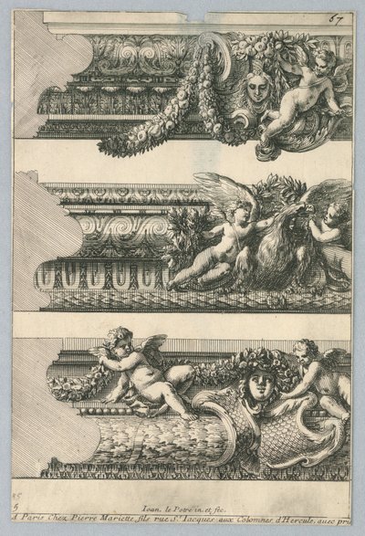 Design for Painted Frames, from 