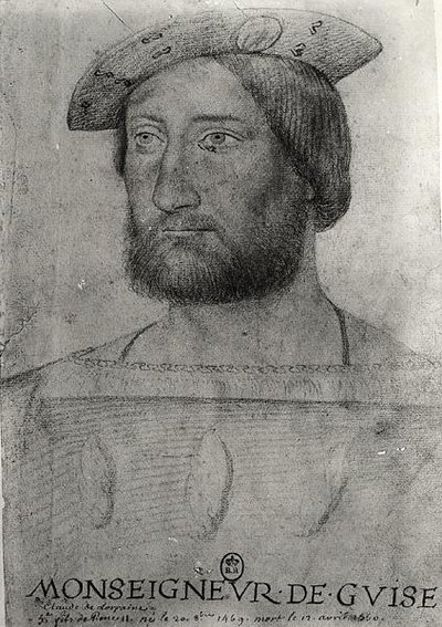 Portrait of Claude of Lorraine (1496-1550) 1st Duke of Guise by Jean school of Clouet