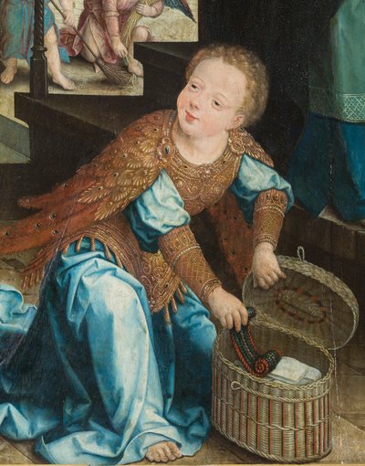 Triptych of the Adoration of the Child Jesus by Jean the Elder (attr. to) Bellegambe