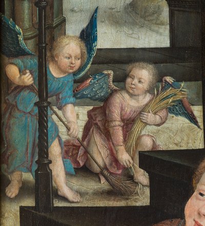 Triptych of the Adoration of the Child Jesus by Jean the Elder (attr. to) Bellegambe
