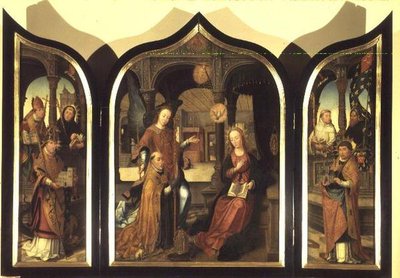 The Annunciation by Jean the Elder Bellegambe