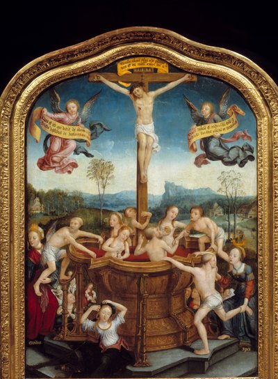 The Mystical Bath by Jean the Elder Bellegambe