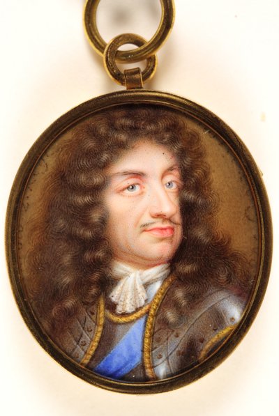 Charles II by Jean the Younger (attr.to) Petitot
