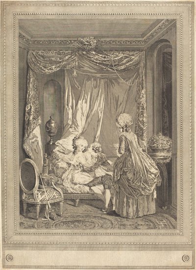 The Restaurant by Jeanne Deny or Martial Deny after Niclas Lafrensen II