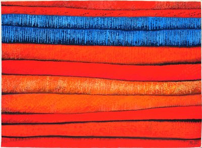 Moroccan Fabrics 3, 2013 by Jeanne Maze