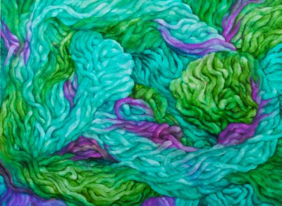 Wool Multi-coloured, 2013 by Jeanne Maze