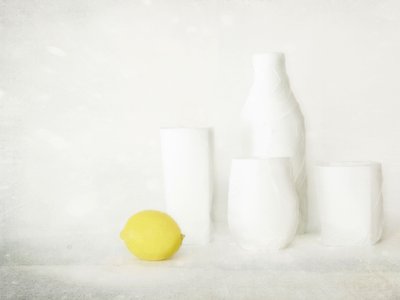Bright Lemon Still Life by Jeffrey Hummel