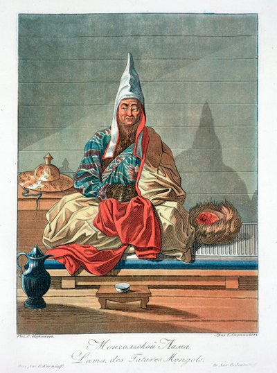 Lama of the Mongolian Tartars by Jegor Scotnikoff