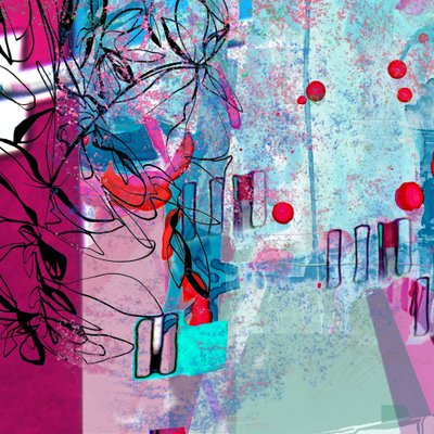 Floral Dreamscape by Jenja Braun